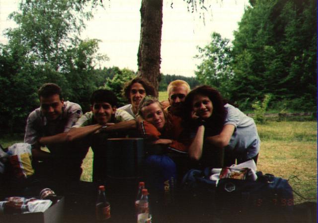 Effe, Achim, Sash!, Sandra, Stoffl und Katrin vereint
